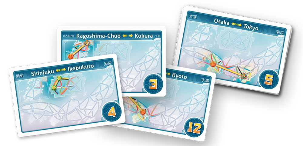 Ticket to Ride : Japan + Italy - Map Collection Vol. 7